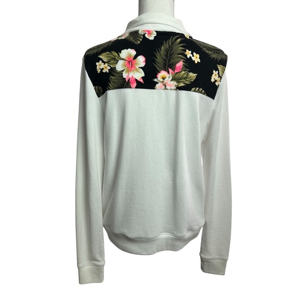 PINK Victoria’s Secret Women’s 1/4 Zip Lightweight Sweatshirt Sz Medium LS - Picture 4 of 9